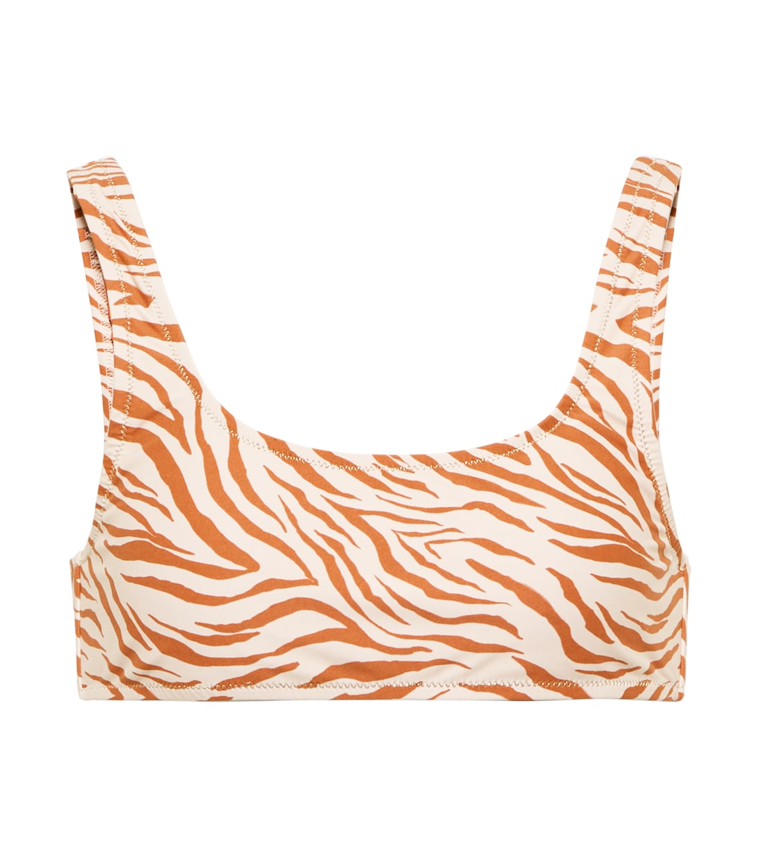 

Бикини-топ Rocky с принтом зебры Reina Olga, Beige Zebra