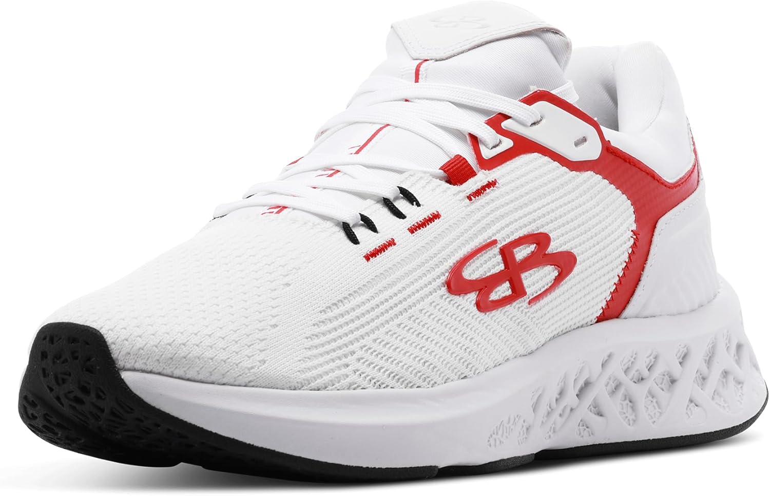 

Кроссовки Boombah Men's Genesis 2 Pureknit для бега - несколько вариантов цветов - разные размеры, белый/черный/красный