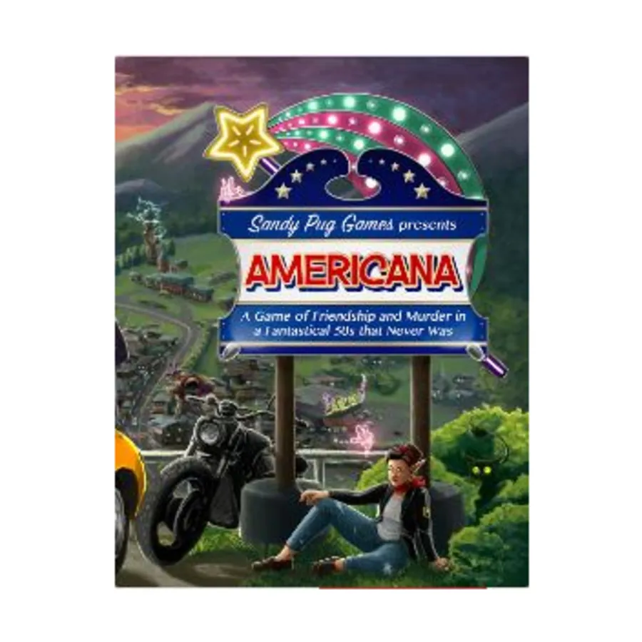 

Americana (POD, Premium Color), Role Playing Games (Sandy Pug Games), твердый переплет