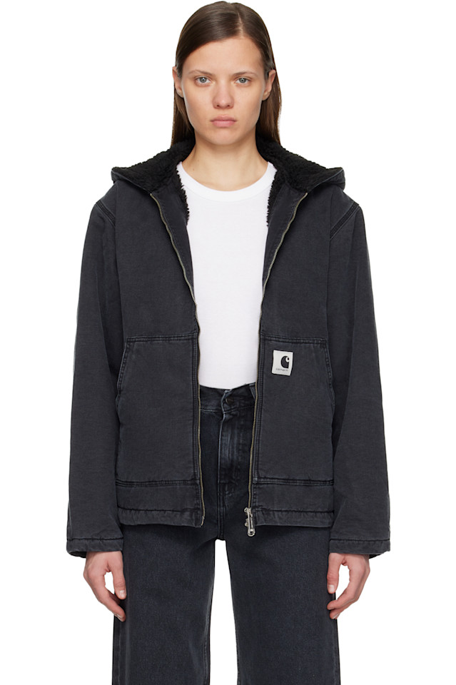 

Куртка-Бомбер с капюшоном "Митч" Carhartt Work In Progress, черный