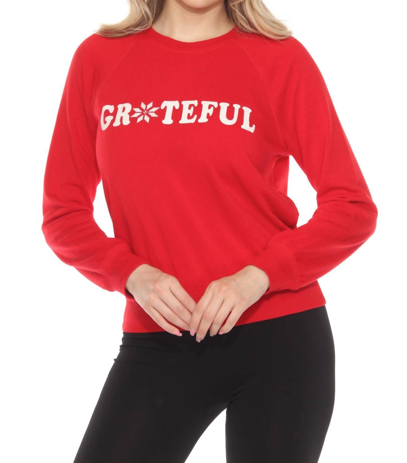 

Длинный топ для дома Grateful красного цвета PJ Salvage