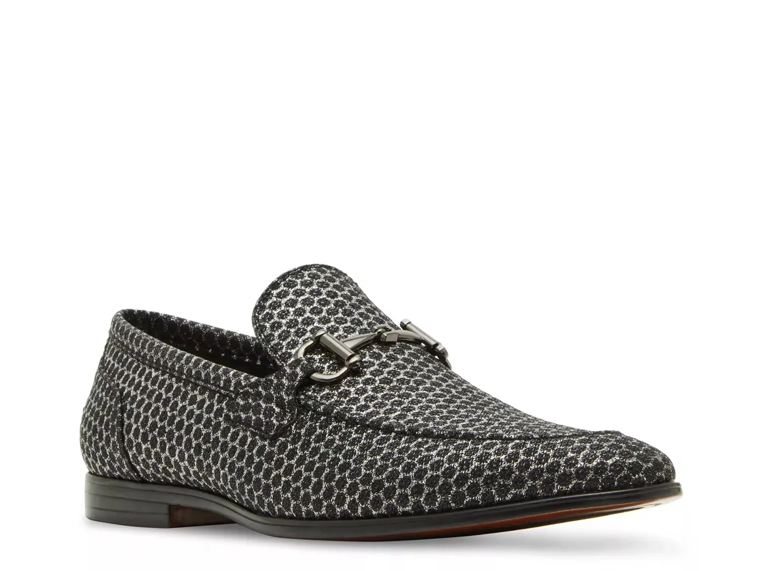 

Donny Лоферы Steve Madden, Black/Silver