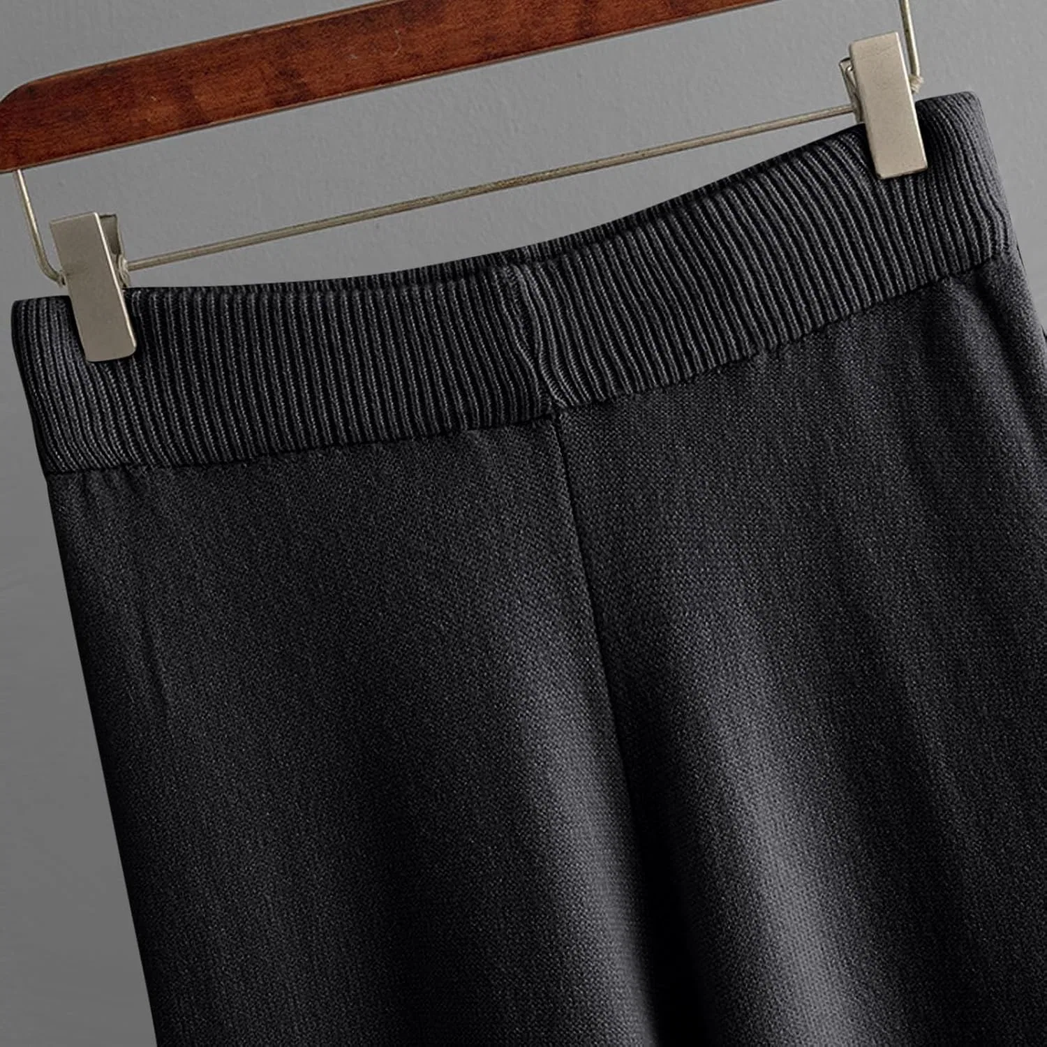 Спортивный костюм Ribbed Knit, Generic, A07_black — фото 3