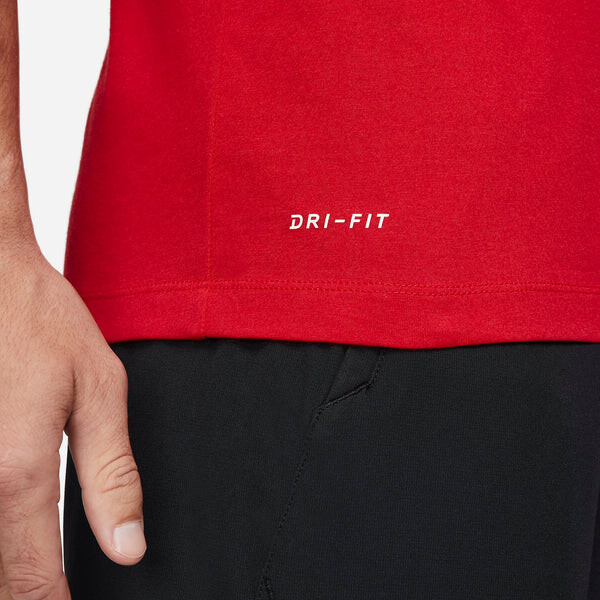 Футболка dri-fit 'hwpo' training t-shirt 'red' Nike, красный — фото 3