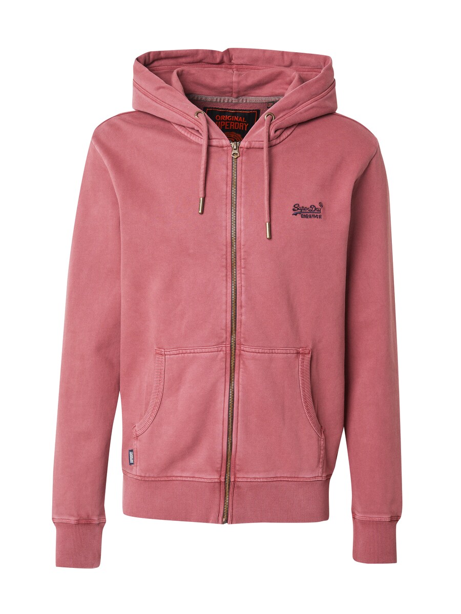 

Худи с капюшоном на молнии Superdry Essential, Wine red