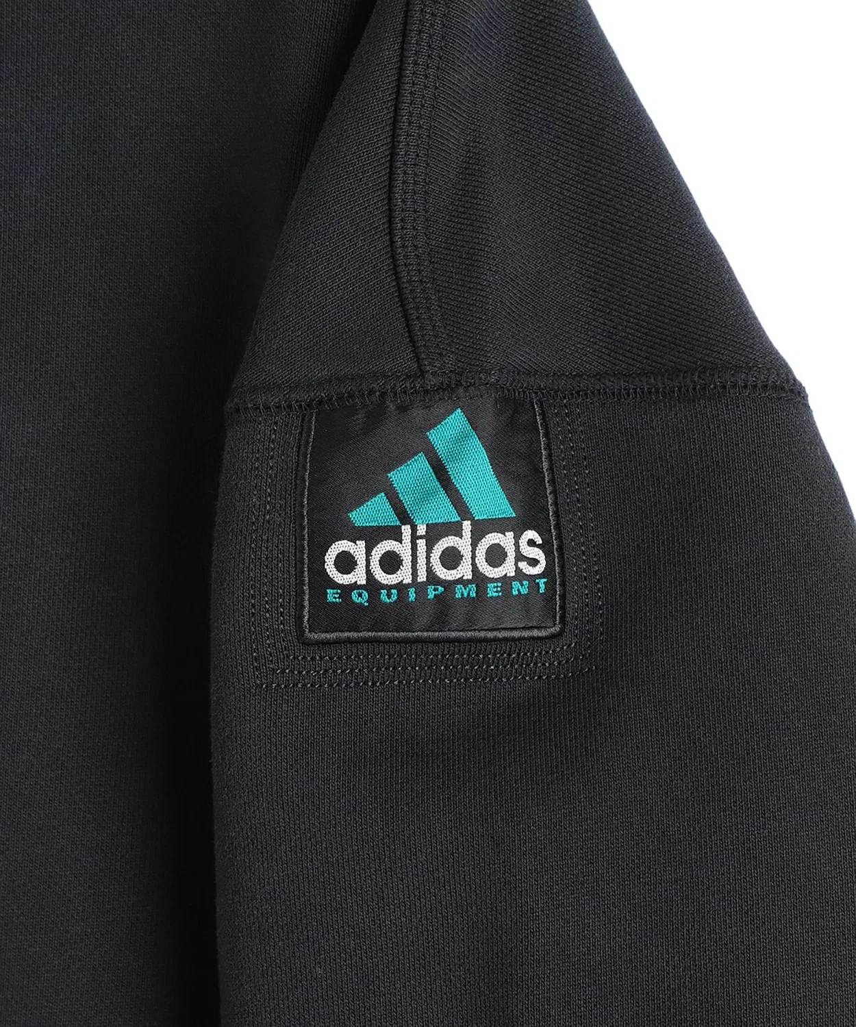Свитшот EQT Wash Crew adidas Originals, черный — фото 3