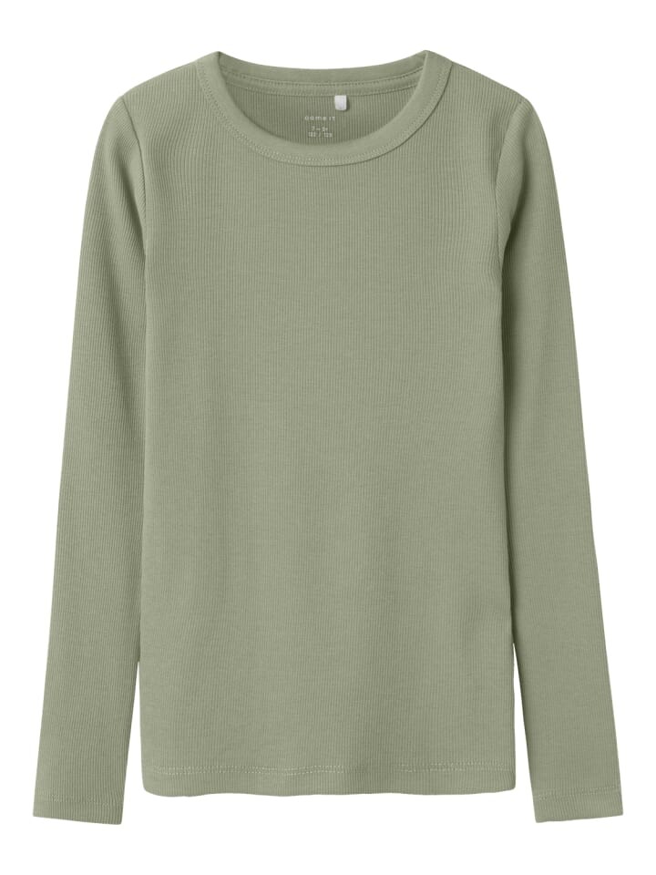 

Футболка name it Langarmshirt NKFNAKAL LS TOP, цвет tea