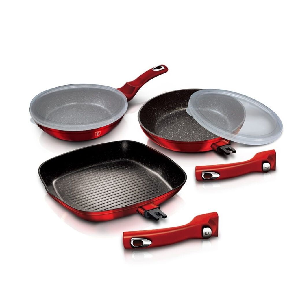 

Набор Berlinger Haus с 3 гранитными сковородками Metallic Line BH6796 BerlingerHaus