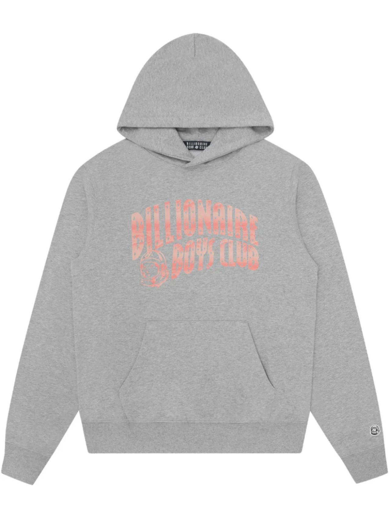 

Толстовка с капюшоном Billionaire Boys Club Classic Curve Logo, серый