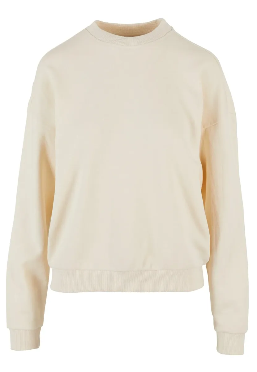 

URBAN CLASSICS Свитер "URBAN Classics Ladies Ladies Oversized Light Terry Crewneck", белый