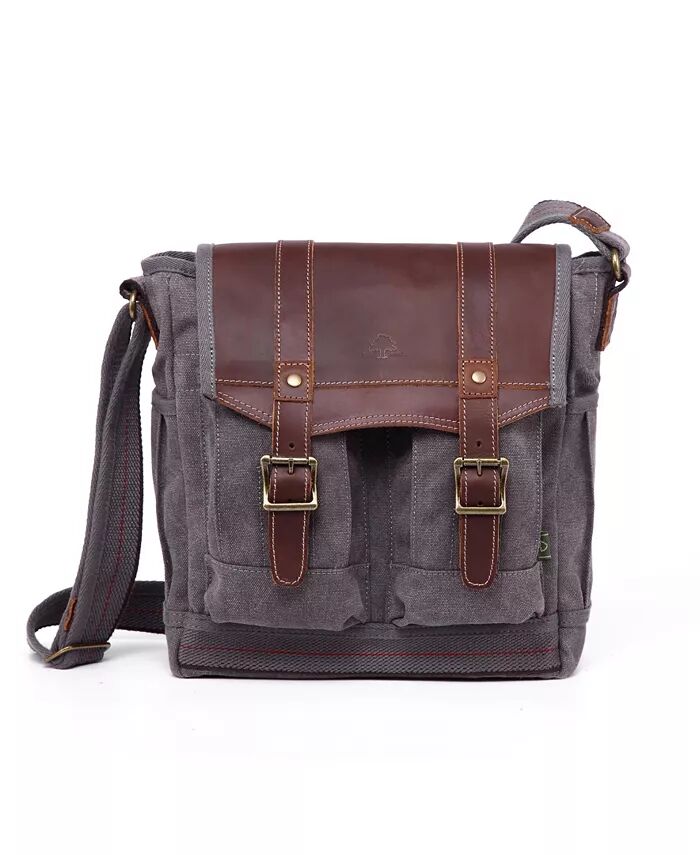 

Сумка через плечо Turtle Ridge Canvas с 4 карманами TSD BRAND, серый