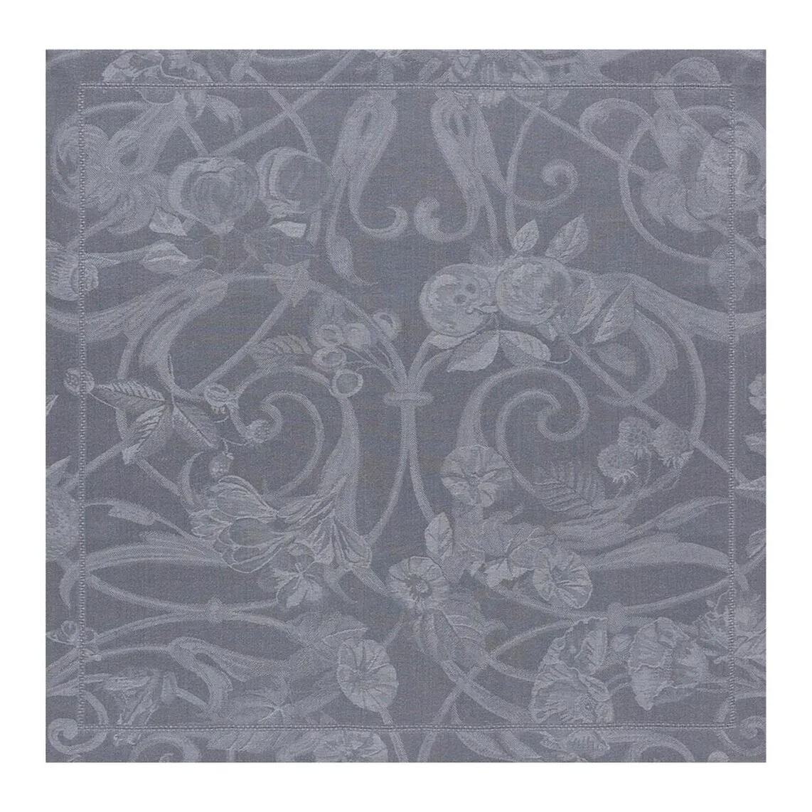 

Льняная салфетка Tivoli Le Jacquard Français, серый