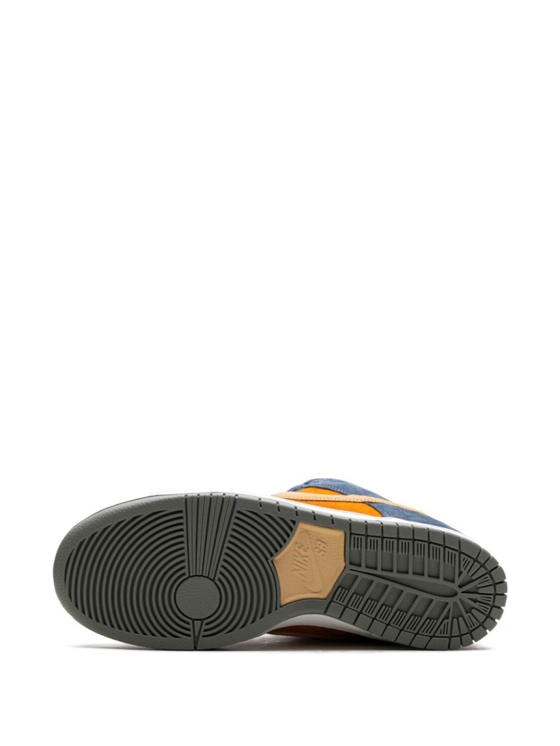 Кроссовки Nike SB Dunk Low "Light Carbon/Monarch", оранжевый — фото 4