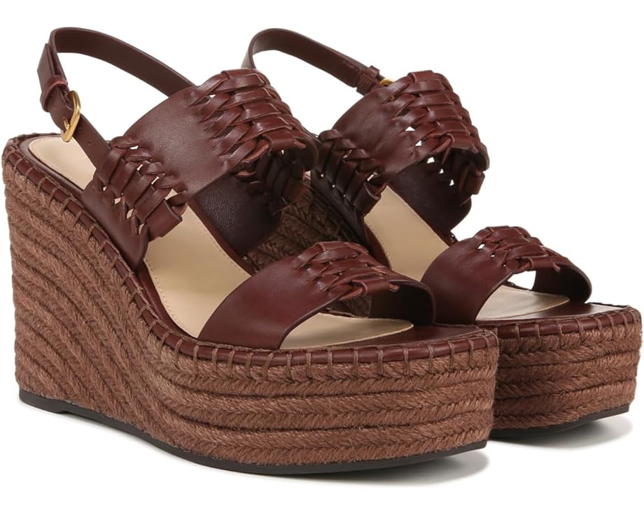 

Туфли Veronica Beard Riya Espadrilles, цвет Cedar Brown Leather