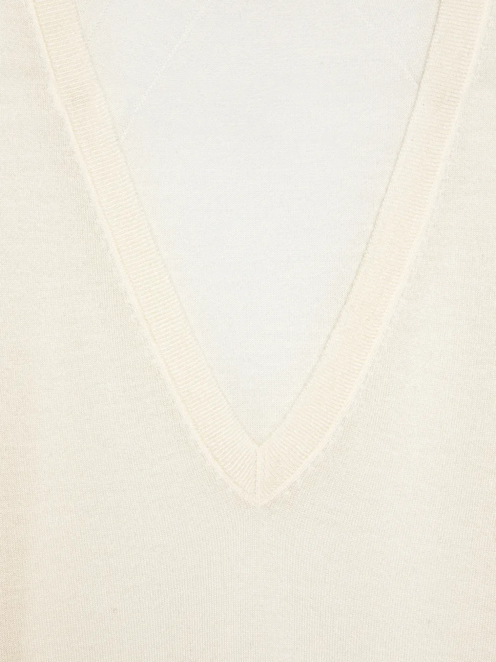 Футболка с V-образным вырезом Jil Sander, нейтральный — фото 3