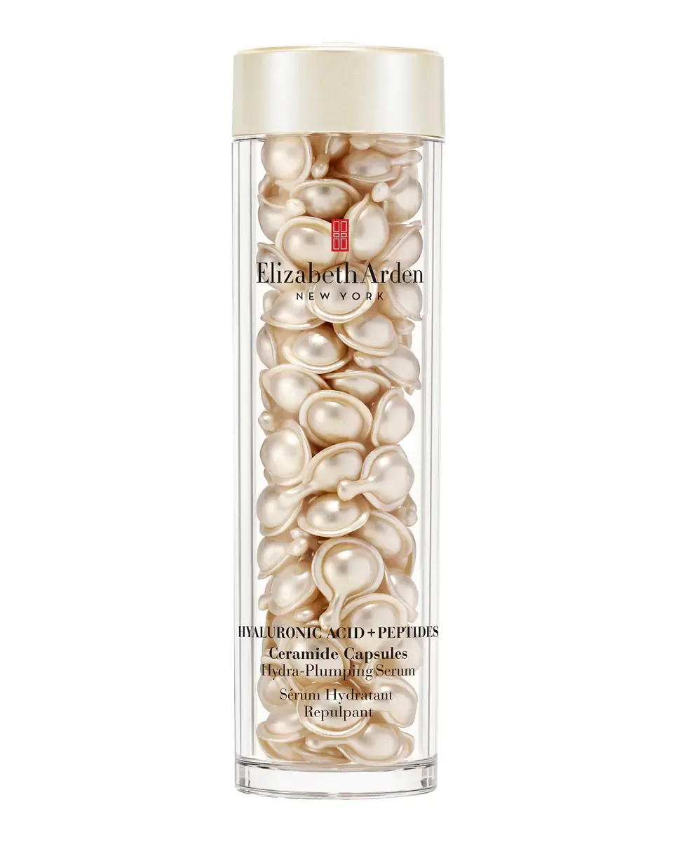 Сыворотка Elizabeth Arden — Гидро-наполняющая с гиалуроновой кислотой + пептиды, 90 одноразовых капсул