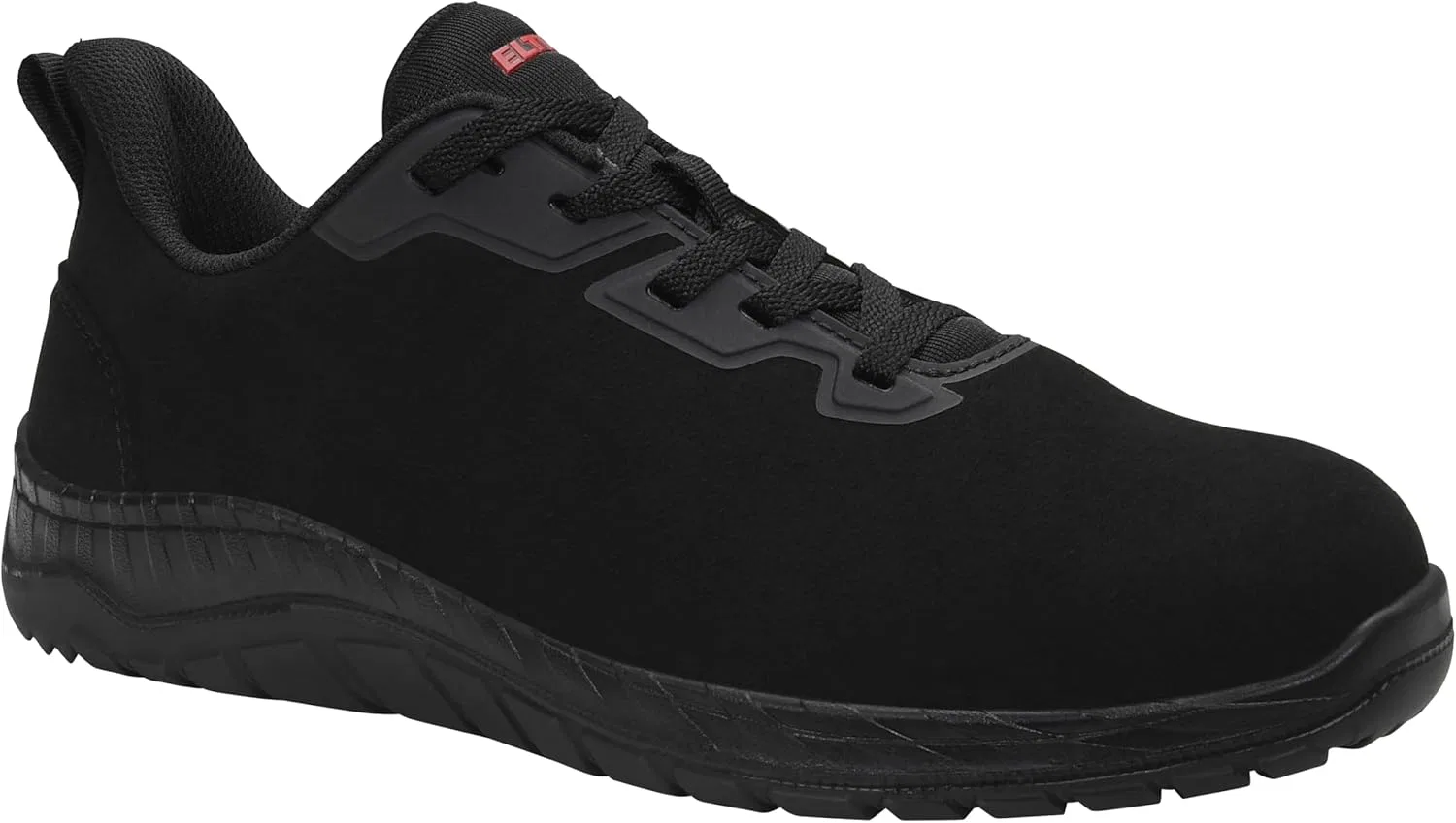 Защитные ботинки ELTEN Luan Black Low ESD S3S для мужчин и женщин, текстиль, стальной защитный носок, легкие, классические, спортивные, черные