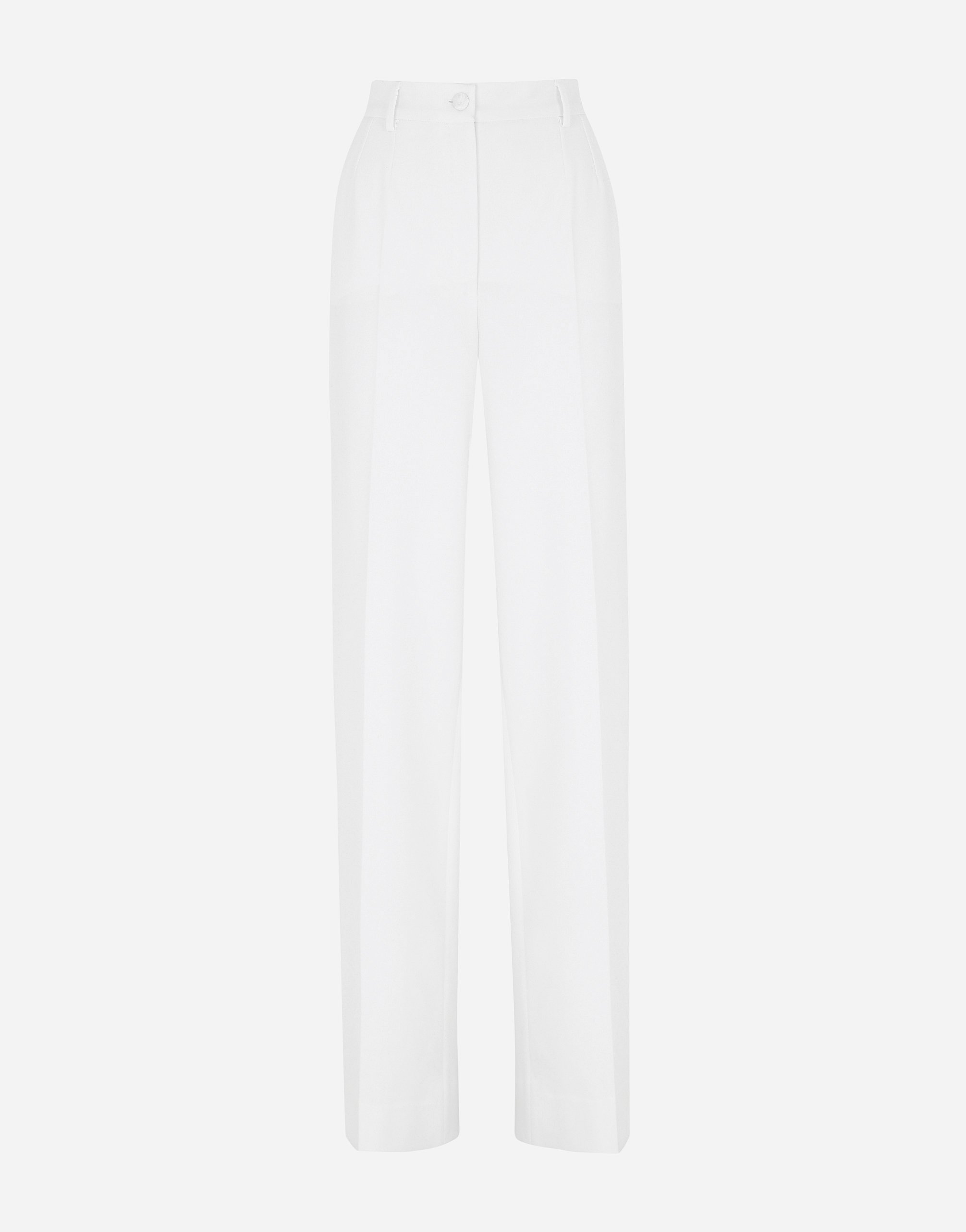 

Шерстяные брюки Dolce & Gabbana, белый