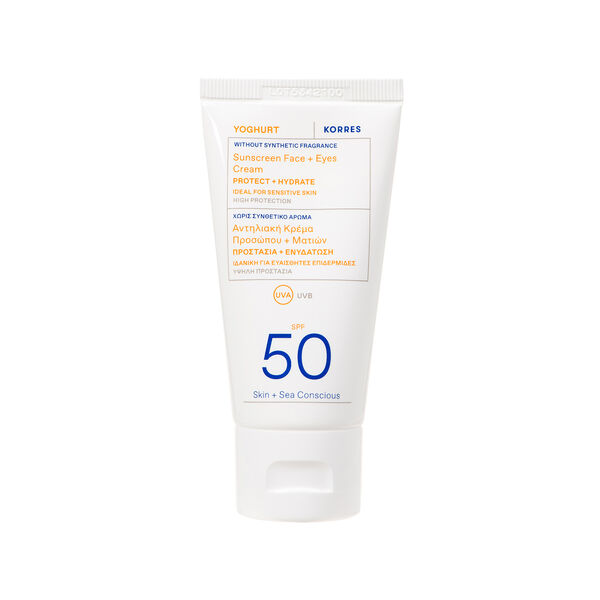 

Крем-гель для лица и глаз с spf50, 50 мл Korres