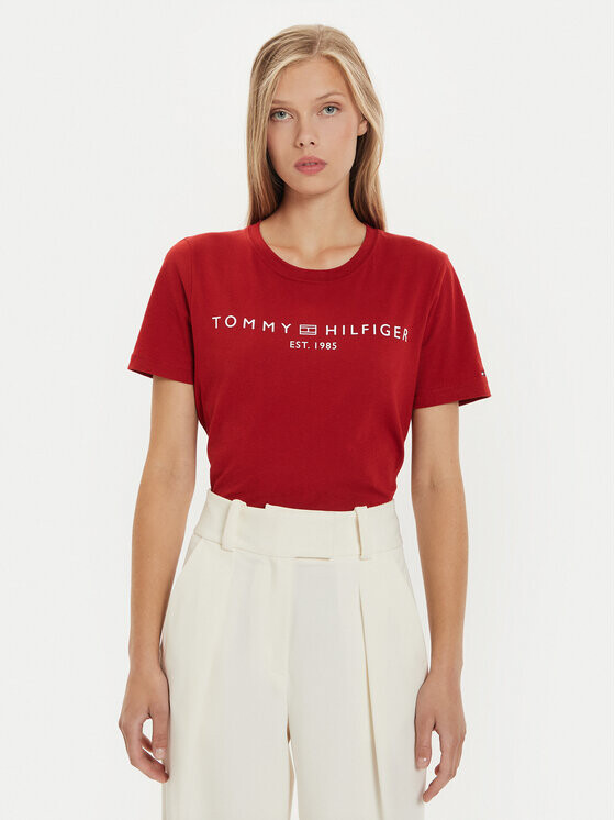 

Футболка стандартного кроя Tommy Hilfiger, красный