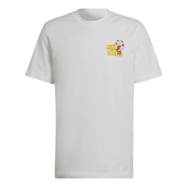 

Футболка adidas Original Manchester United Graphic Tee 'White', белый