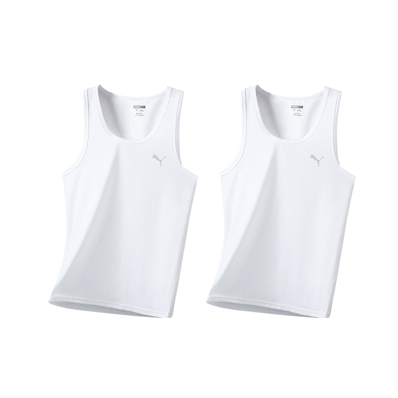 

PUMA Мужской топ 2 шт, комбинация черного и белого