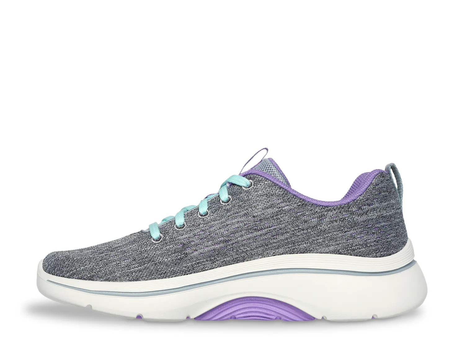 Кроссовки GO WALK Arch Fit 2.0 Vivid Sunset Sneaker Skechers, серый/фиолетовый — фото 2