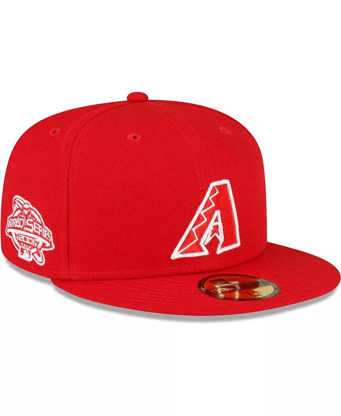 

Мужская красная шапка Arizona Diamondbacks Sidepatch 59FIFTY Fitted Hat New Era