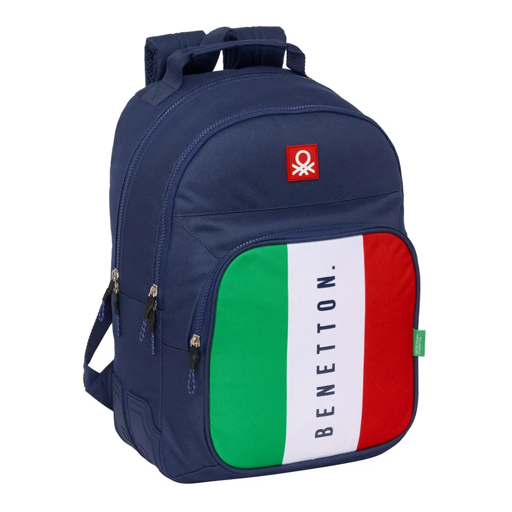 

Рюкзак Safta Benetton Flag 20L 27x33x10 см 612506773, синий