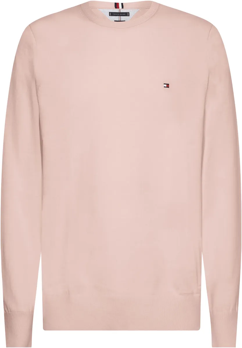

Свитер с круглым вырезом Tommy Hilfiger "1985 CREW NECK SWEATER", вдохновленный коллекцией 1985 года, розовый