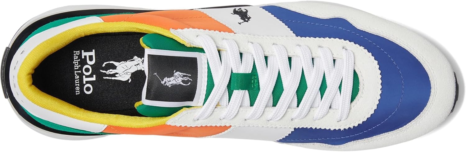 POLO RALPH LAUREN Men's Keaton Sneaker, Asymmetrical Color-Block — фото 2