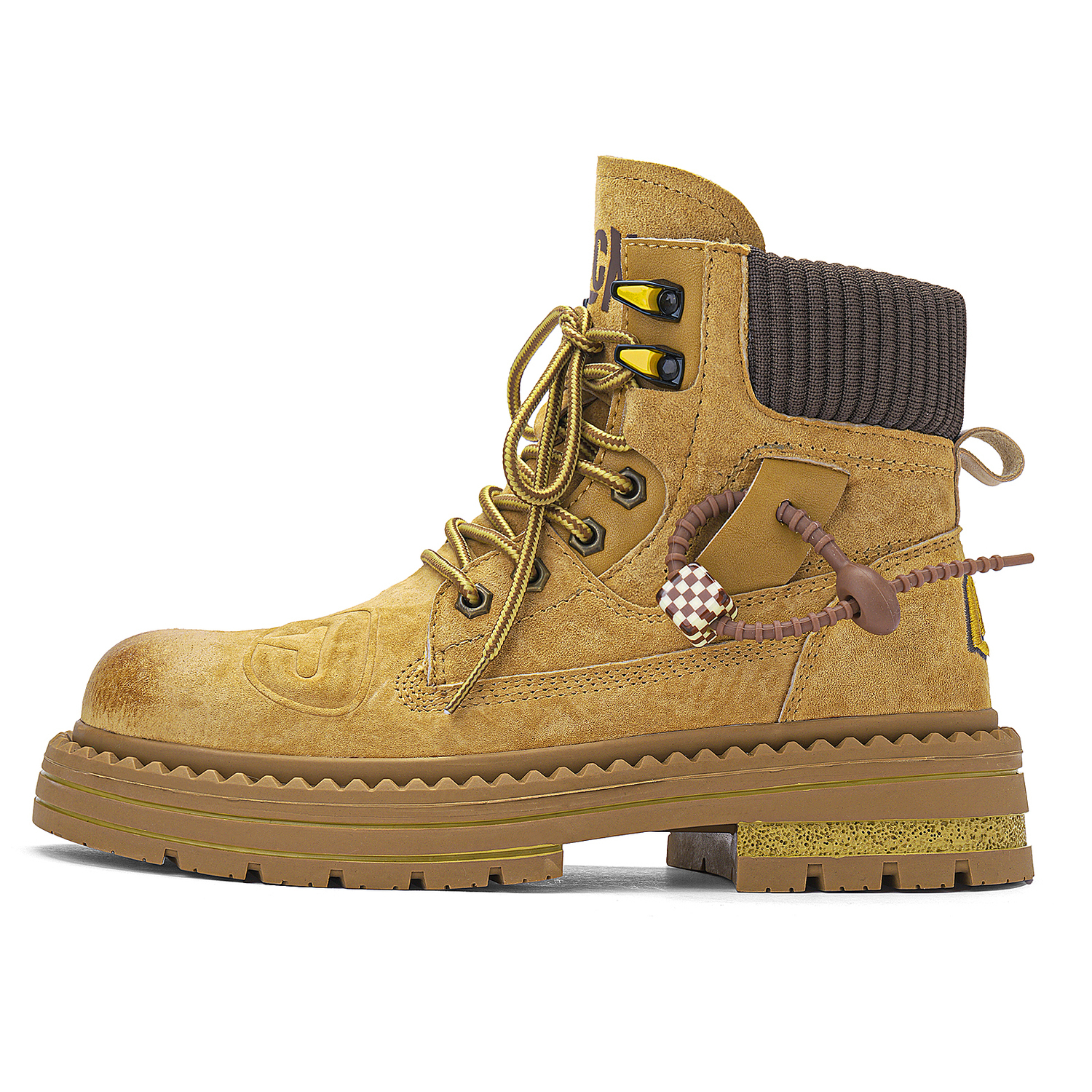 Lucky Boots Crew Мартин Ботинки Унисекс LUCX, Черный