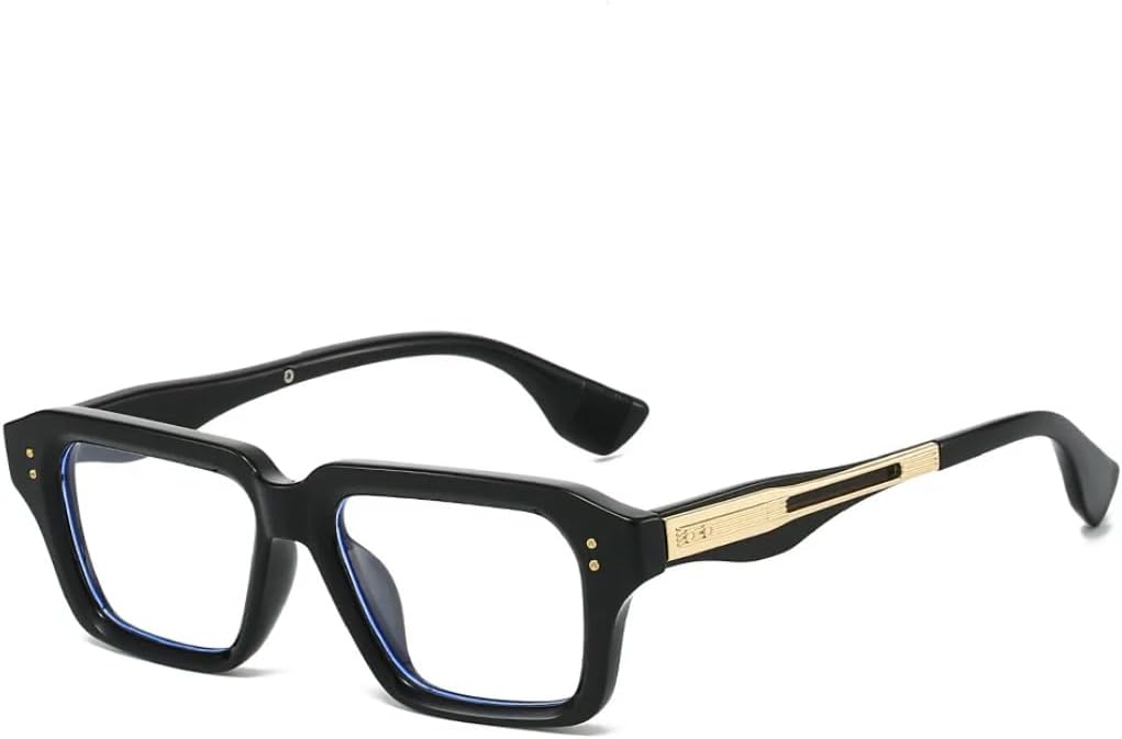 

Солнцезащитные очки с защитой UV400 | Линзы в стиле панк с заклепками, конфетного цвета | Для женщин и мужчин, для занятий спортом на открытом воздухе и вождения DSVIGF, C7 Black Clear