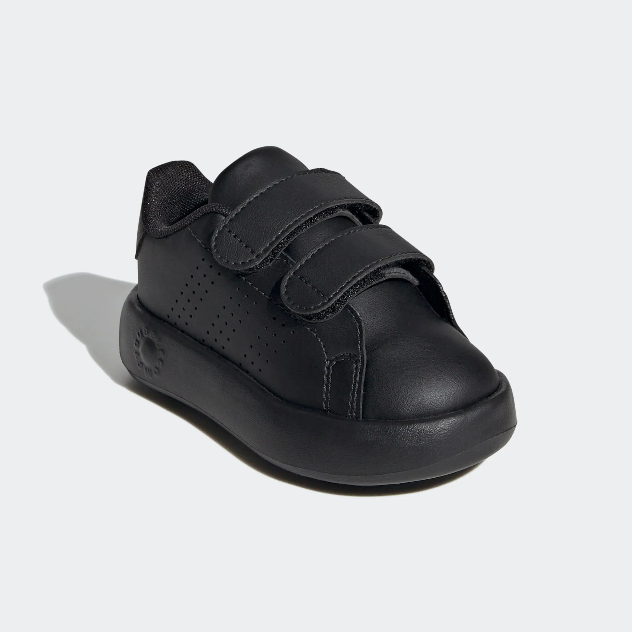 

Adidas Sportswear Кроссовки на липучке «ADVANTAGE KIDS», дизайн по стопам Adidas Stan Smith, для детей, цвет Core Black / Grey Six / Core Black