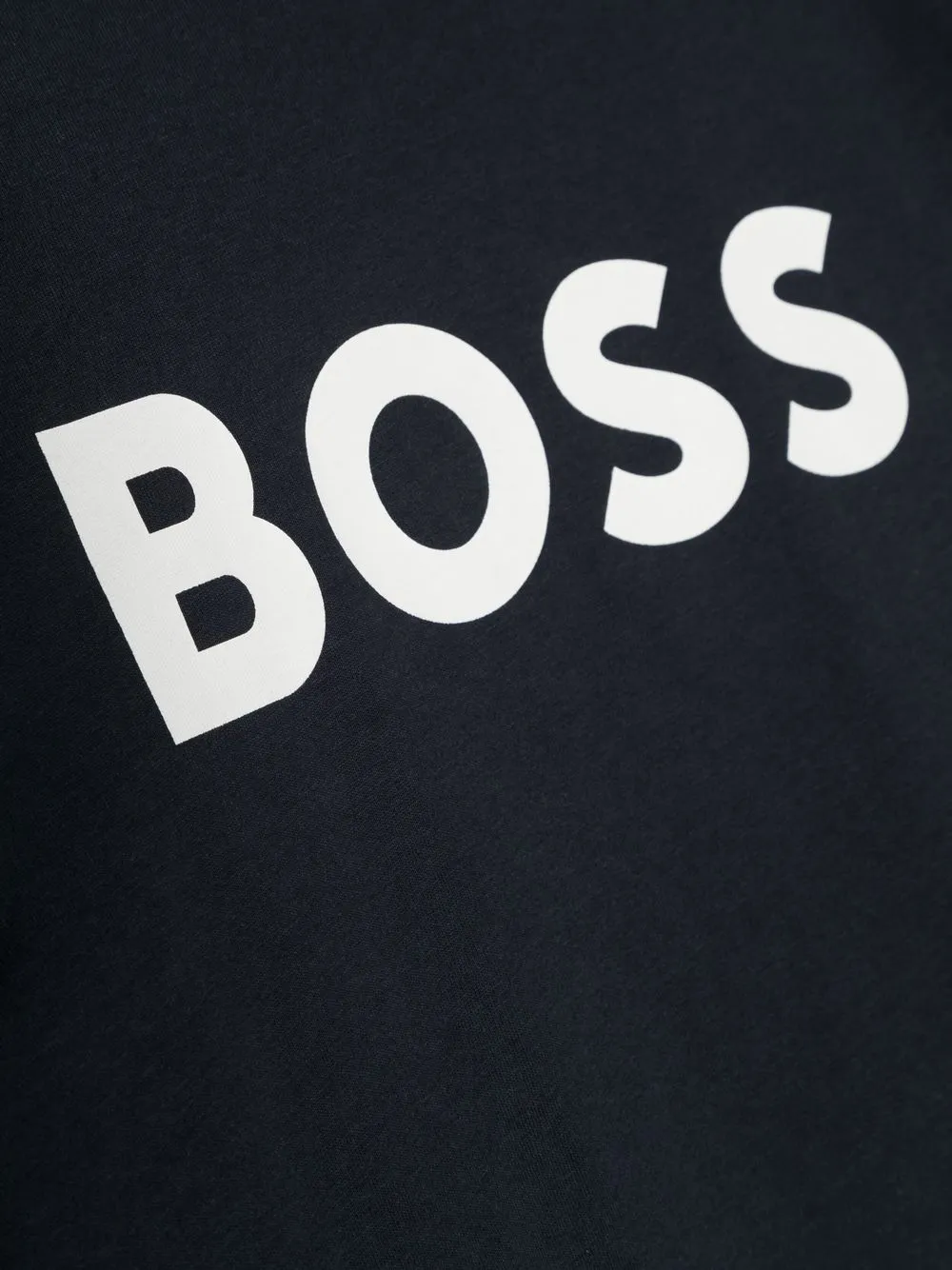 Футболка с длинными рукавами и логотипом BOSS Kidswear, синий — фото 3