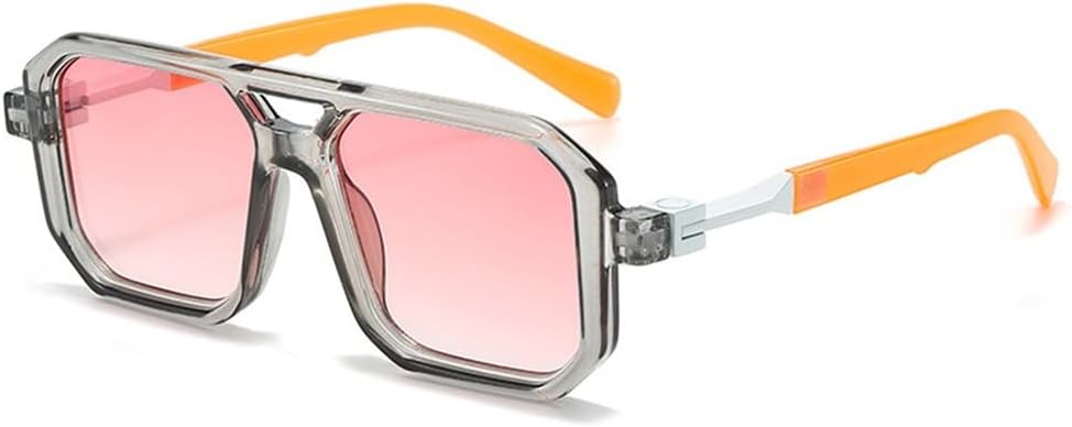 

Солнцезащитные очки с защитой UV400 для мужчин и женщин | Большая оправа с градиентными линзами | Для вождения и занятий спортом на открытом воздухе generic, Grey Pink