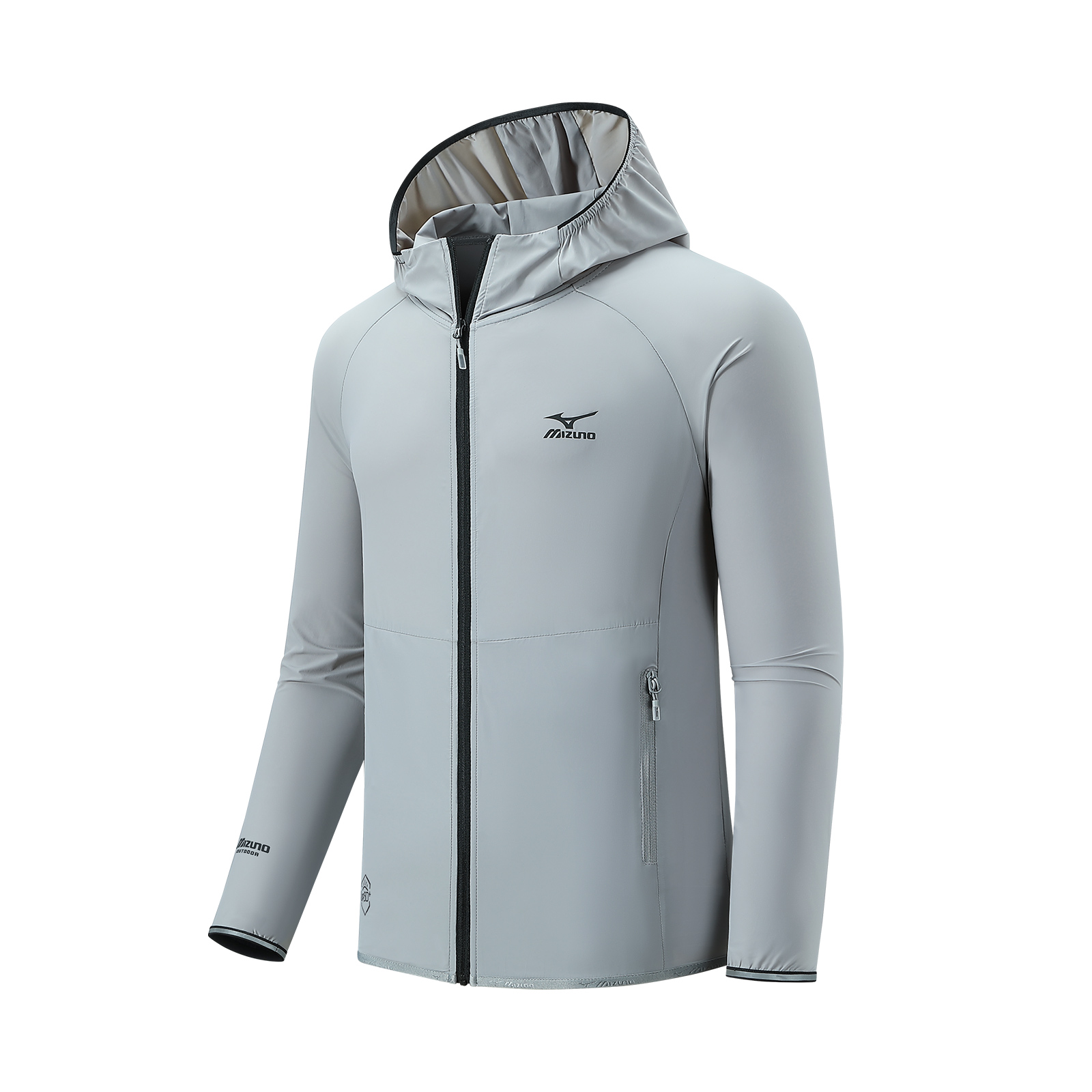 

Износостойкая одежда с защитой от насекомых и солнца, unisex Mizuno, светло-серый