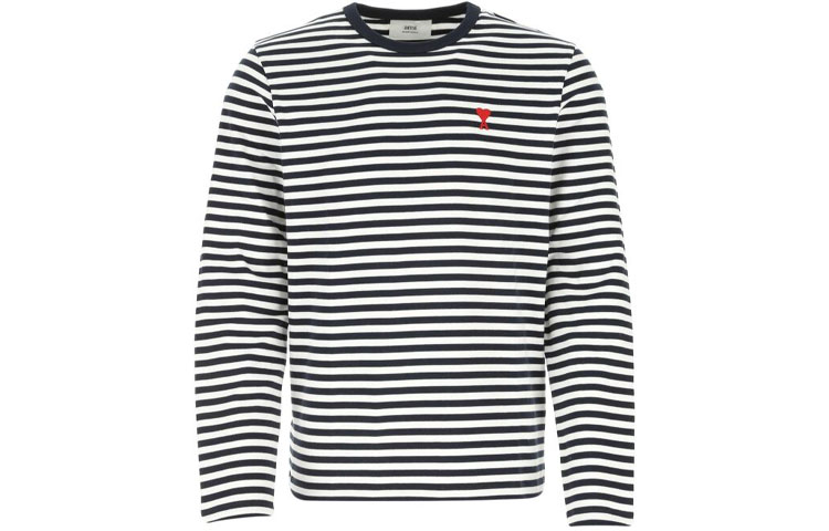 

Футболка Ami De Coeur в морском стиле AMIPARIS, черный