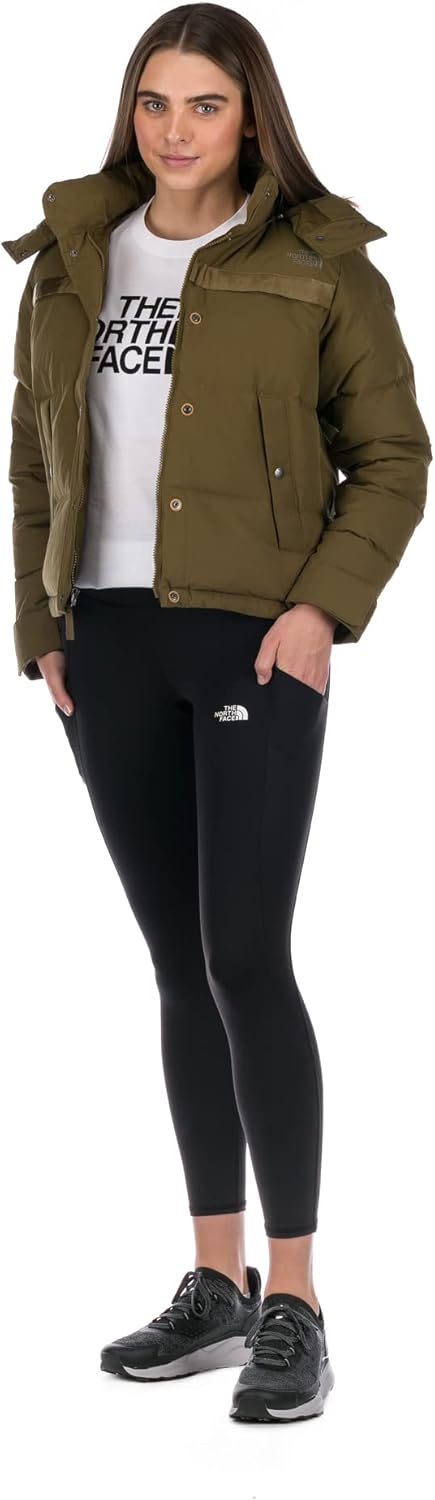 

The North Face Женская пуховая куртка Forester, цвет Military Olive, размер X-Large