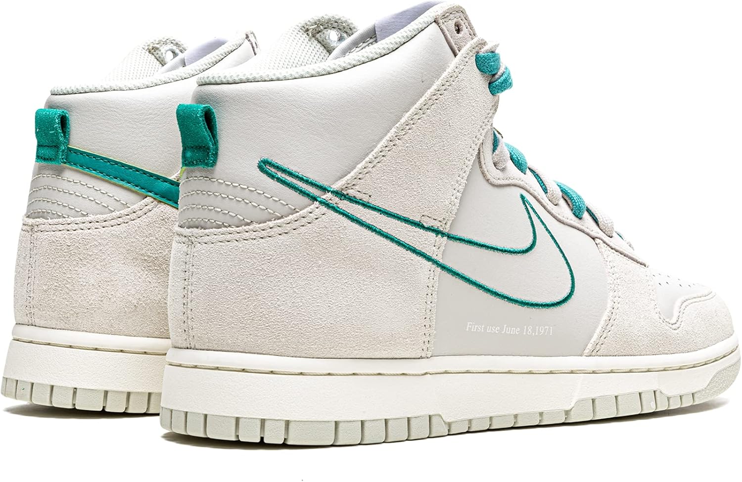 Кроссовки Nike Dunk High First Use Sail мужские DH0960-001, Green — фото 3