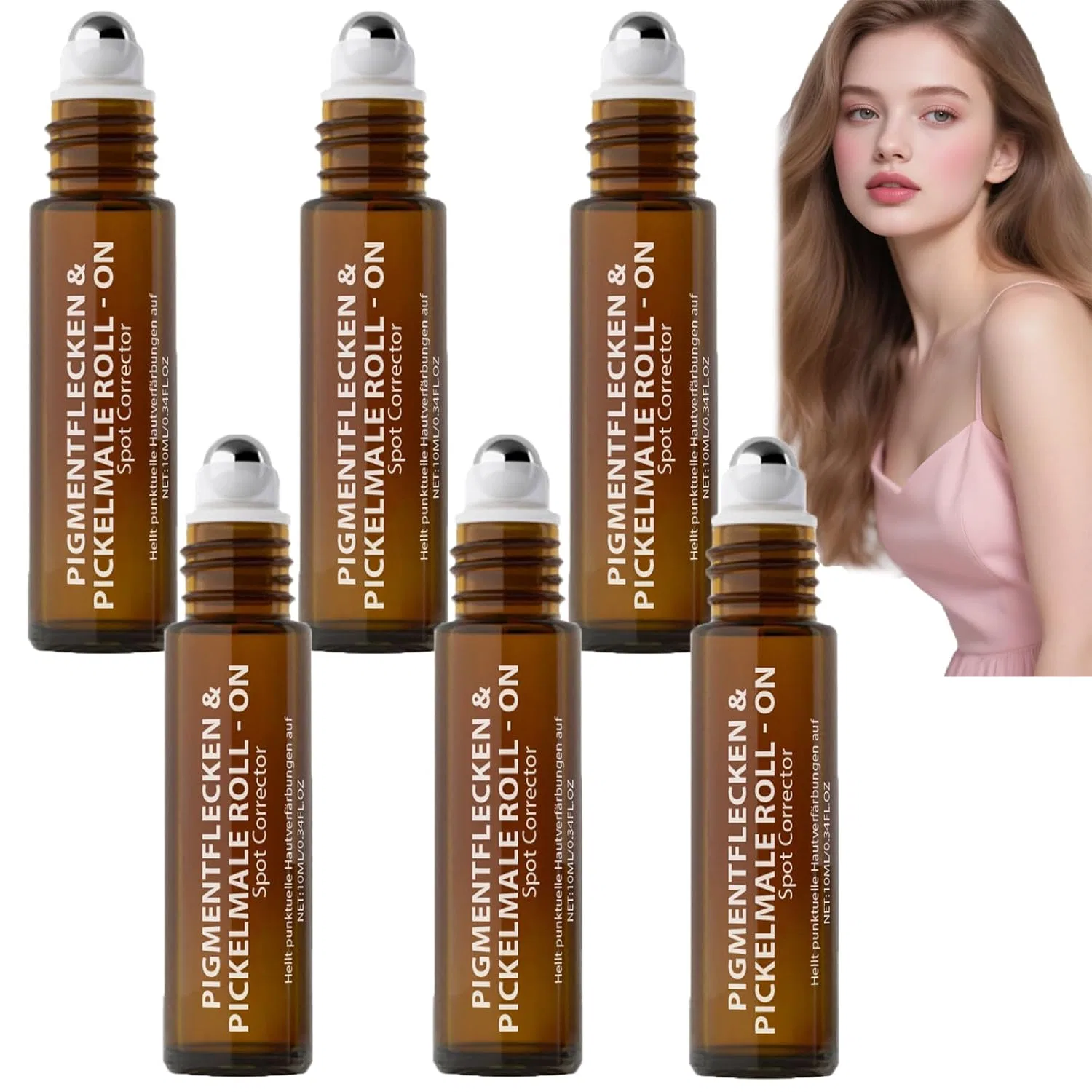 Сыворотка Homomdy — Роллер для коррекции пигментных пятен ( .) , 6 Pieces, 10 мл