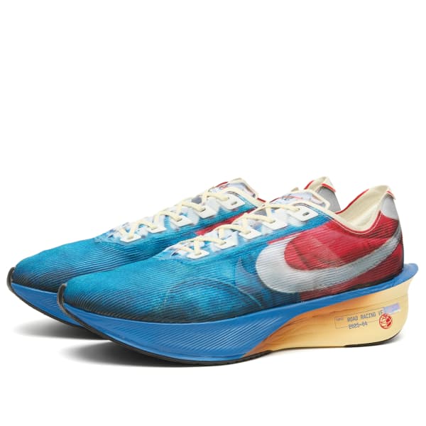 Zoomx vaporfly next% 4 prm кроссовки Nike Running, clear, mountain синий & fire красный — фото 2