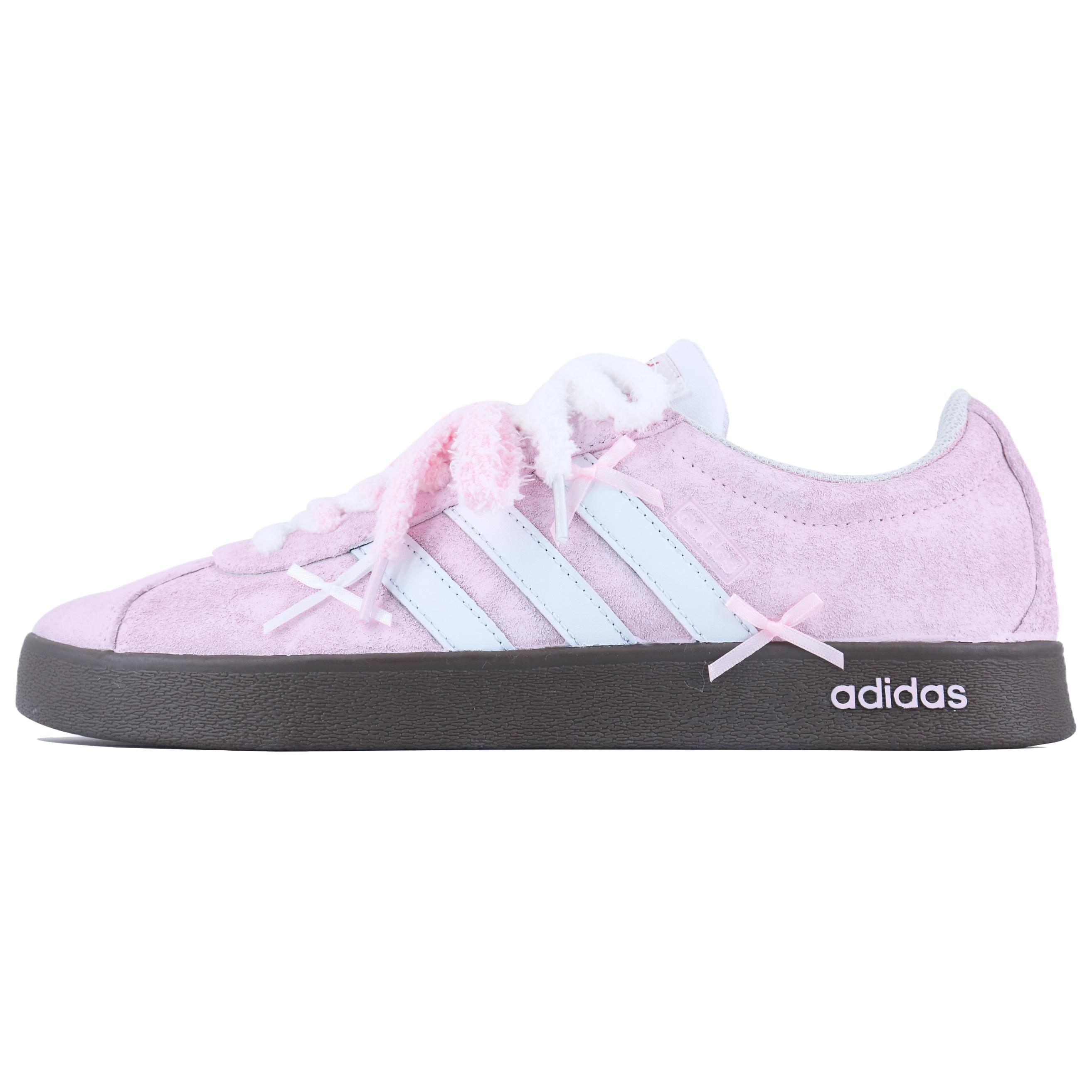 

Adidas ВЛ Корт 2.0 Лоу-топ скейтборд обувь унисекс розовый, цвет Pink