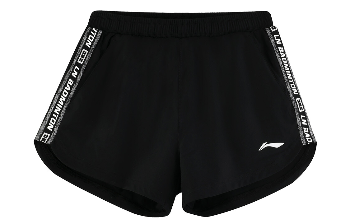 

Повседневные шорты серии Badminton, женские, черные Lining