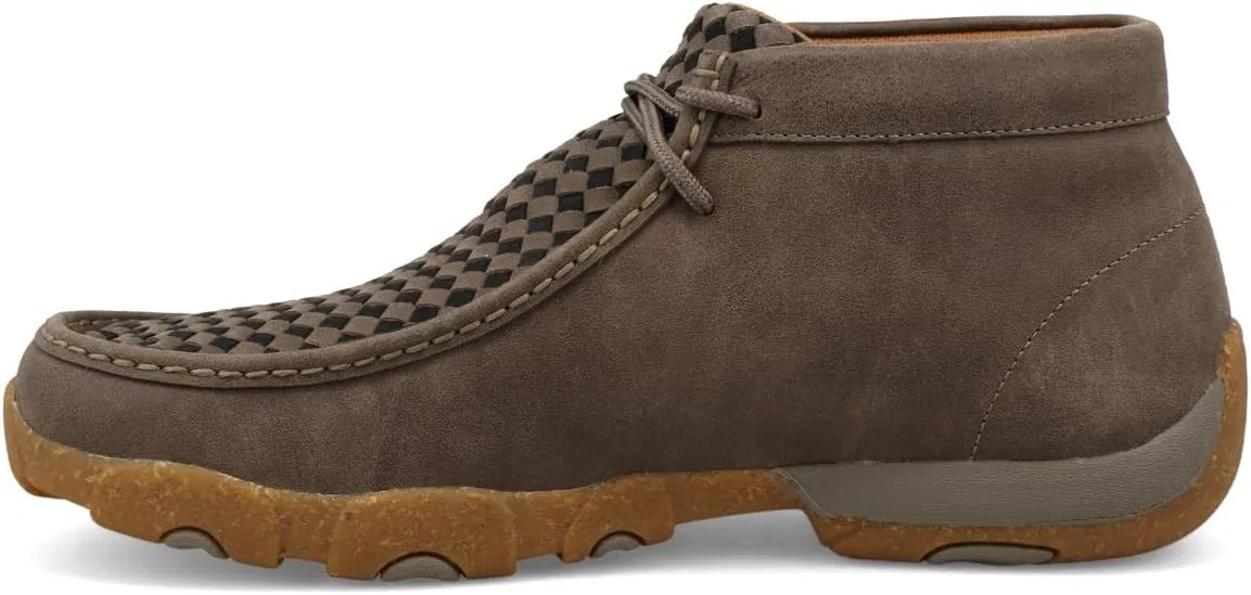 Ботинки чакка Twisted X Moc Toe, тауп серый и черный — фото 2