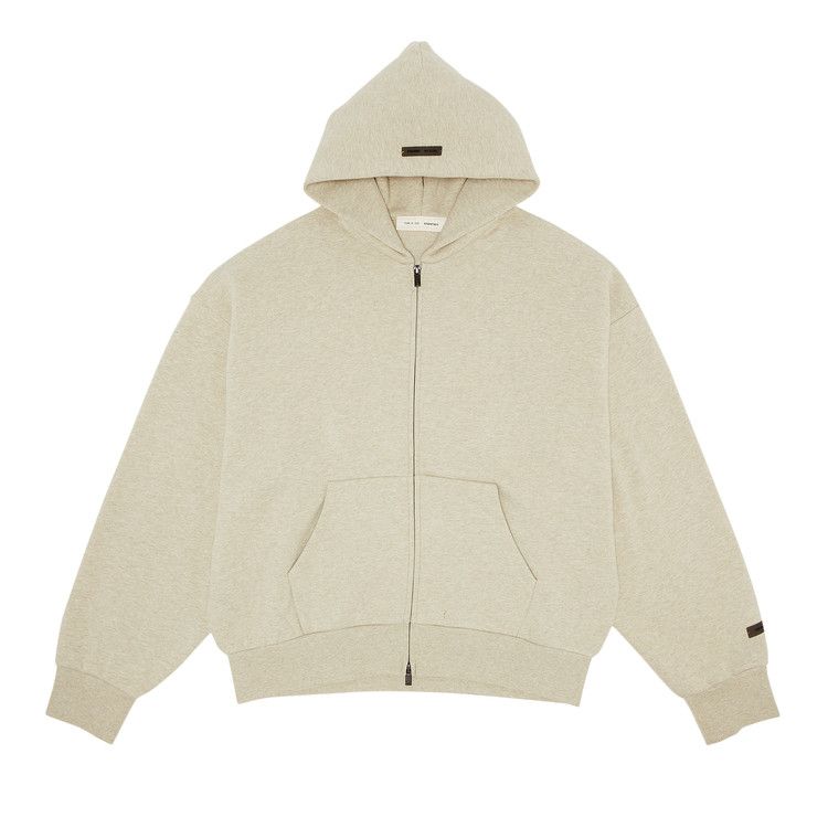 

Худи Fear of God Essentials Classic Full Zip Hoodie, Heather Stone