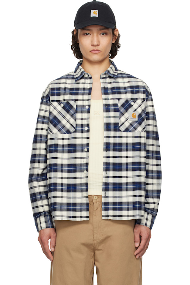 

Рубашка в клетку Tarbell Carhartt Work In Progress, мультиколор