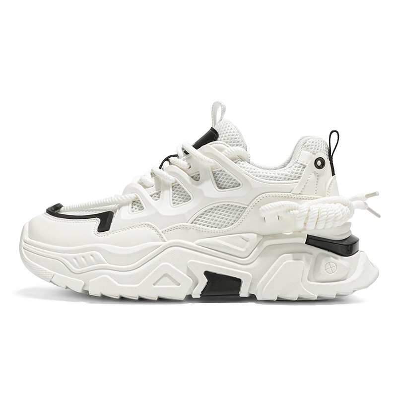 

ПРЕДЛОЖЕНИЕ AITR Противоскользящее покрытие с увеличением роста. Низкие повседневные туфли для мужчин OFFER-AITR, White