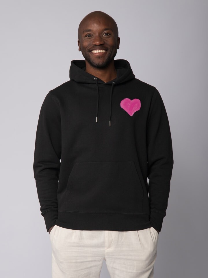

Толстовка wat Apparel Sweatshirt Pink Heart, черный