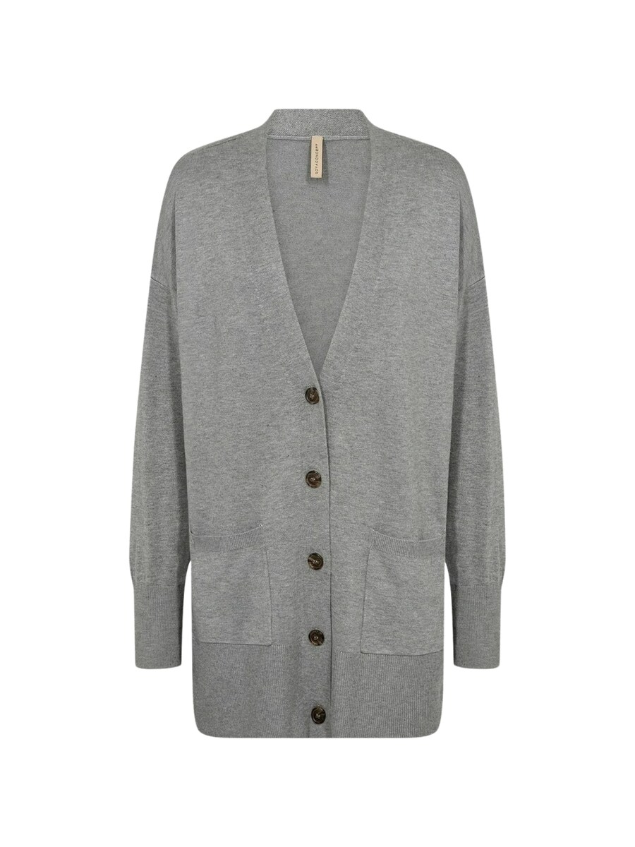 

Вязаный кардиган Soyaconcept Dollie 739, серый